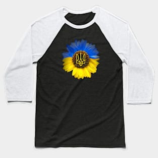 Ukrainian Sunflower Baseball T-Shirt